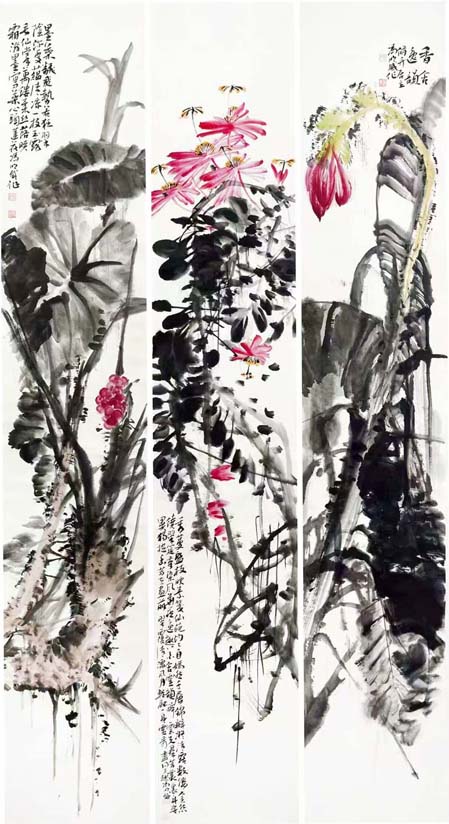香含逸韵。尺寸180x96cm。